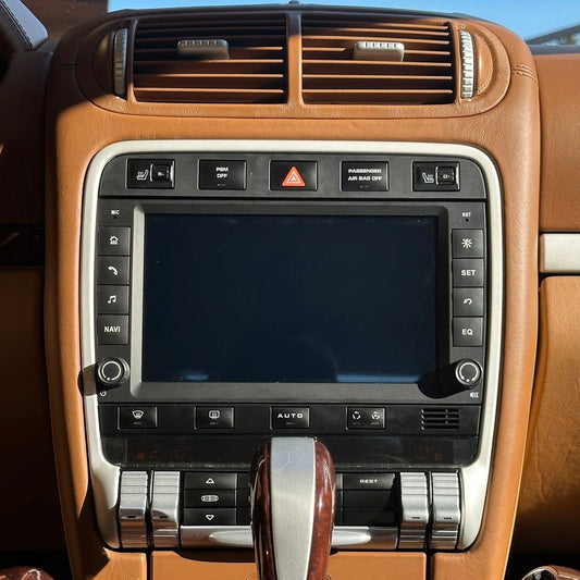 Moderní rádio s Android auto a Carplay pro Porsche Cayenne 955/957 (2002–2010)