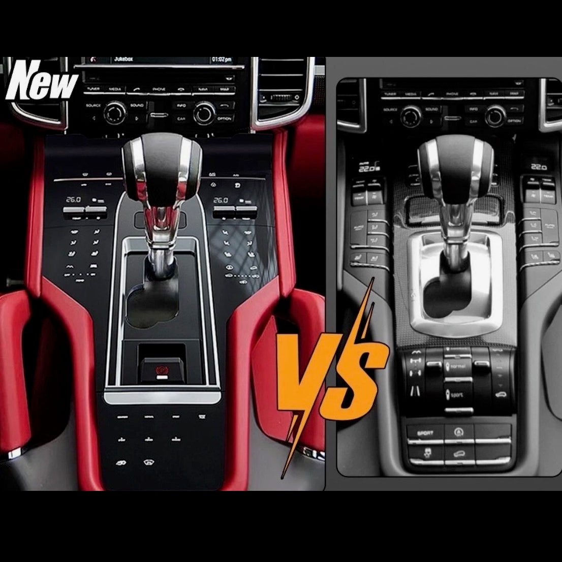 Dotykový středový ovládací panel pro Porsche Cayenne (2010-2017)