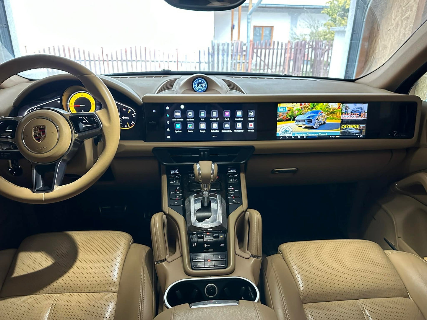 Duální displej pro Porsche Cayenne (2010-2017)