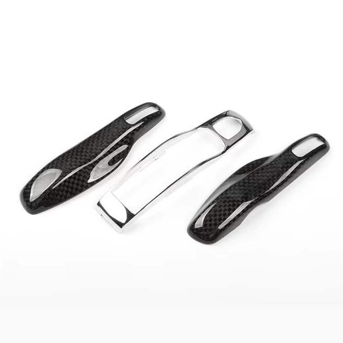 Carbonové kryty na klíč na klíč pro Porsche Boxster, Cayman, 911, Panamera, Cayenne, Macan (2009-2025)