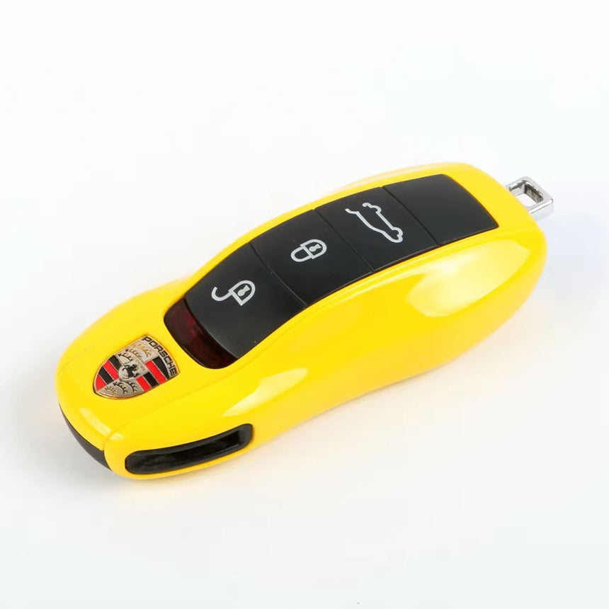 Lakované barevné kryty na klíč pro – Porsche Boxster, Cayman, 911, Panamera, Cayenne, Macan (2009-2025)