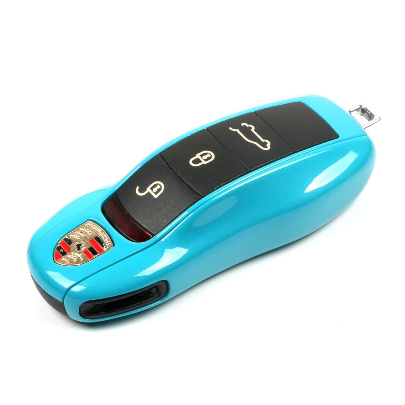 Lakované barevné kryty na klíč pro – Porsche Boxster, Cayman, 911, Panamera, Cayenne, Macan (2009-2025)