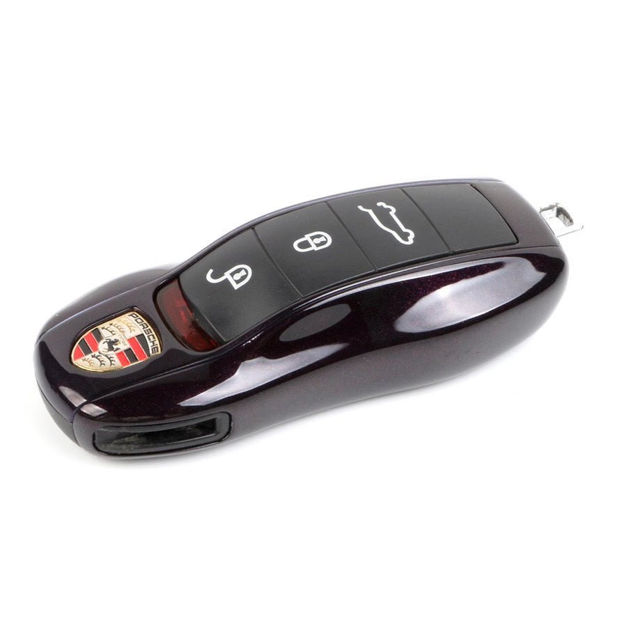 Lakované barevné kryty na klíč pro – Porsche Boxster, Cayman, 911, Panamera, Cayenne, Macan (2009-2025)
