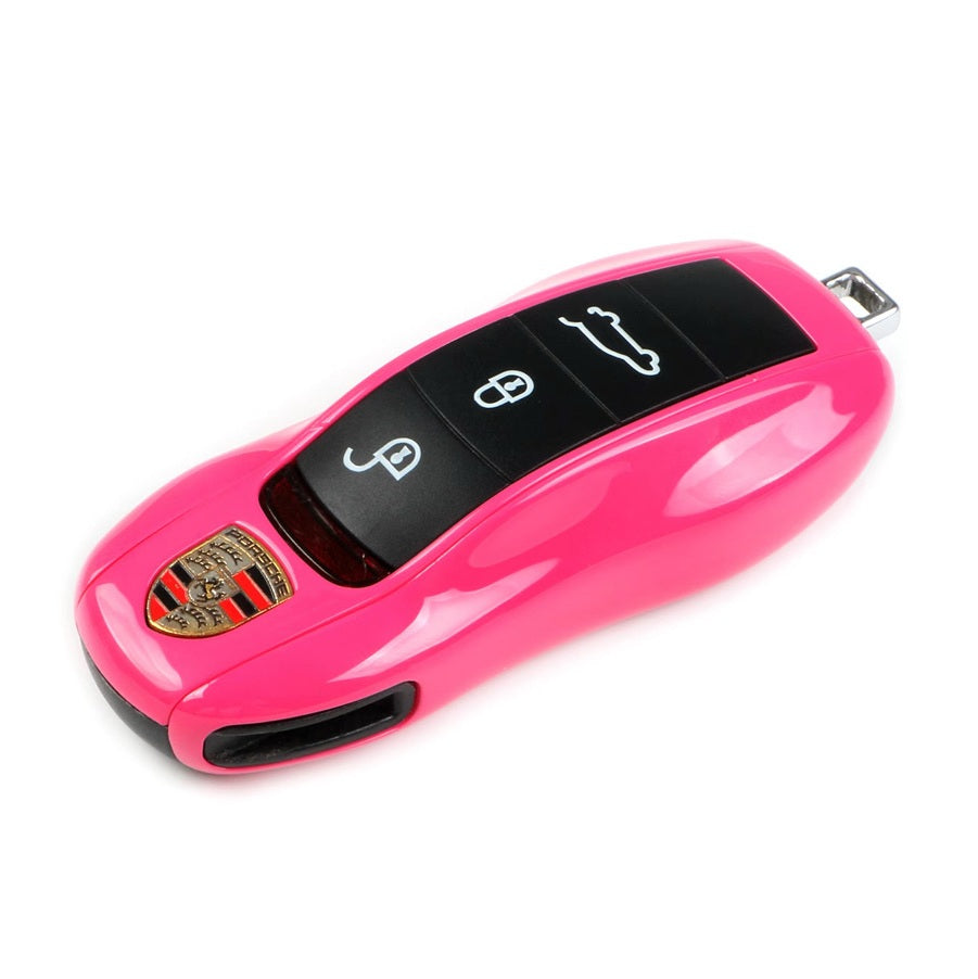 Lakované barevné kryty na klíč pro – Porsche Boxster, Cayman, 911, Panamera, Cayenne, Macan (2009-2025)