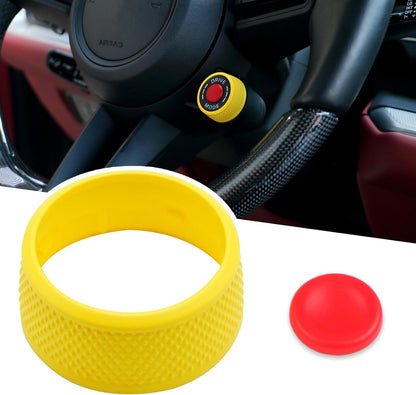 Kryt knoflíku přepínače jízdního režimu na volant typu B pro Porsche 911, Cayenne, Macan, Panamera, Tycan (2018–2025)