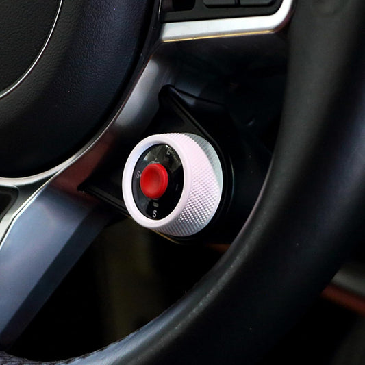 Kryt knoflíku přepínače jízdního režimu na volant typu A pro Porsche 911, Cayenne, Macan, Panamera, Boxster/Cayman (2012–2025)
