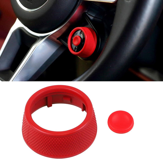 Kryt knoflíku přepínače jízdního režimu na volant typu A pro Porsche 911, Cayenne, Macan, Panamera, Boxster/Cayman (2012–2025)