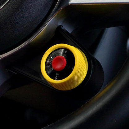 Kryt knoflíku přepínače jízdního režimu na volant typu A pro Porsche 911, Cayenne, Macan, Panamera, Boxster/Cayman (2012–2025)