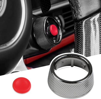 Kryt knoflíku přepínače jízdního režimu na volant typu A pro Porsche 911, Cayenne, Macan, Panamera, Boxster/Cayman (2012–2025)