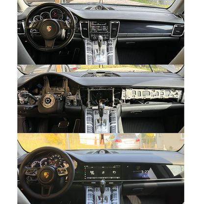 Duální display autorádio pro Porsche Panamera 970 (2009-2016)