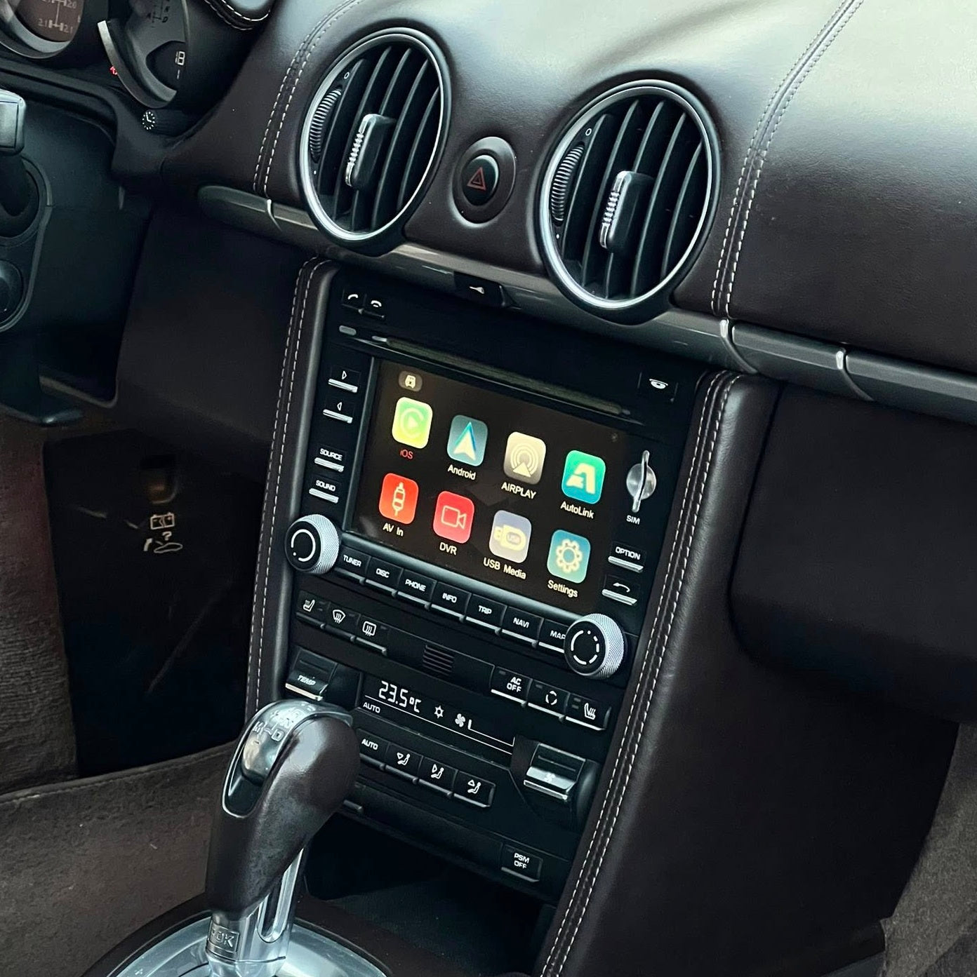 Bezdrátový Carplay/Android Auto pro Porsche Boxster, Cayman, 911, Panamera, Cayenne, Macan (2008-2021)