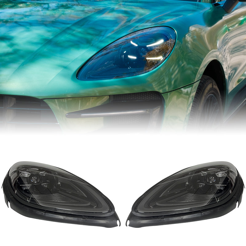 LED světlomety Porsche Macan 95B.2 na voze