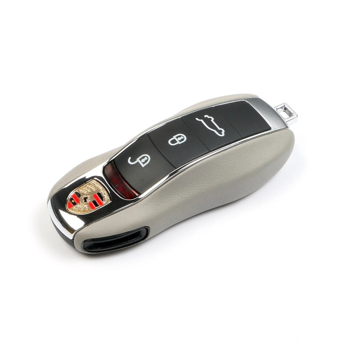 Kožené barevné kryty na klíč pro Porsche Boxster, Cayman, 911, Panamera, Cayenne, Macan (2009-2025)