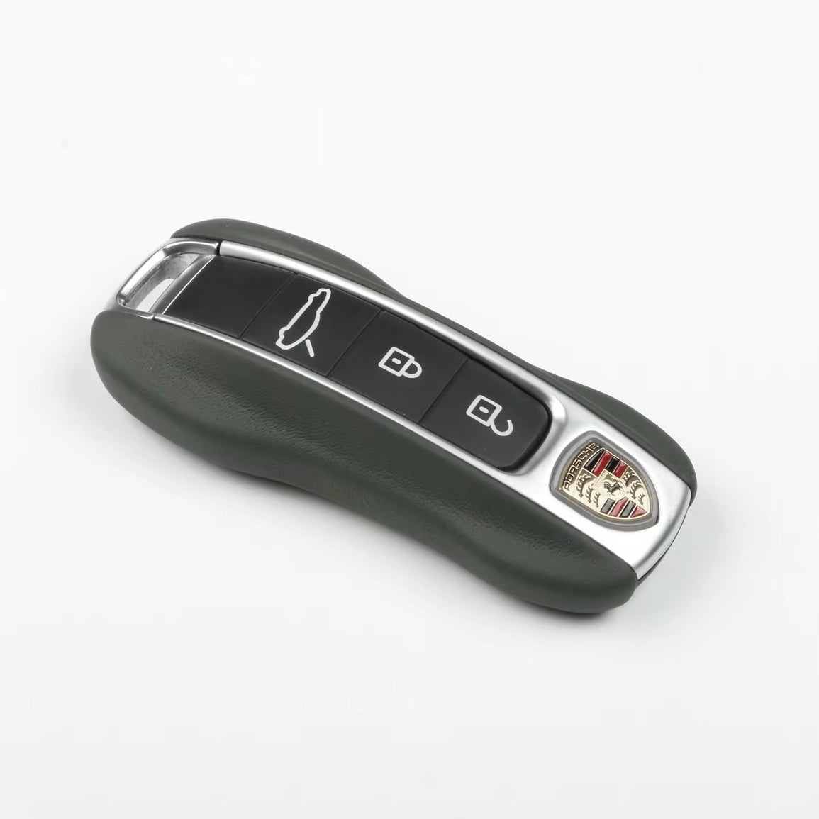 Kožené barevné kryty na klíč pro Porsche 911, Panamera, Cayenne, Taycan (2017-2025)