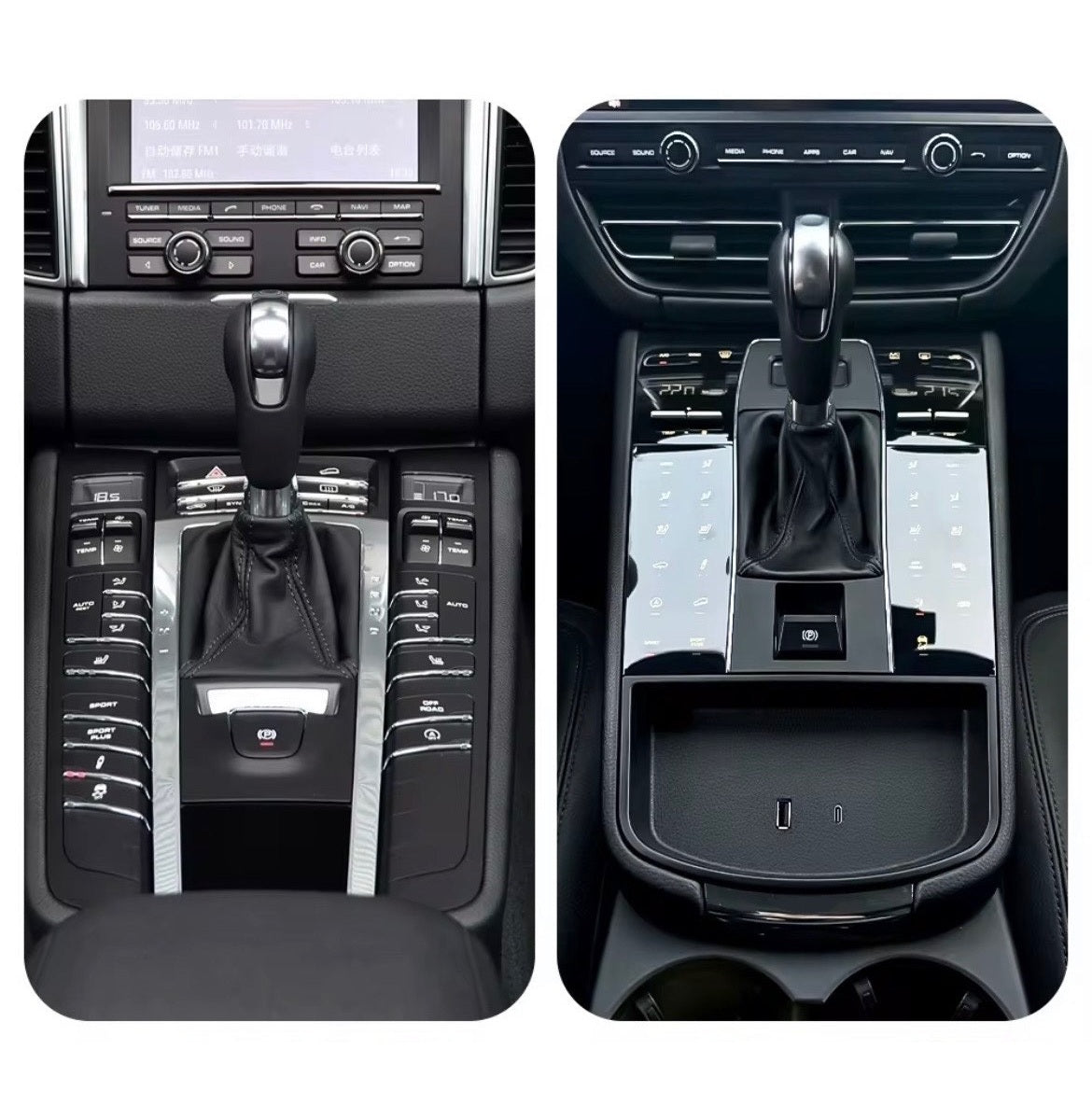 Dotykový středový ovládací panel pro Porsche Macan (2014-2021)