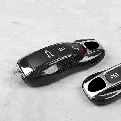 Carbonové kryty na klíč na klíč pro Porsche Boxster, Cayman, 911, Panamera, Cayenne, Macan (2009-2025)