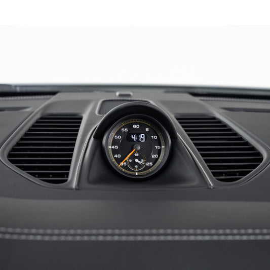 Palubní kryt pro budík Chrono – Porsche 911 2011-2019 (generace 991.1/991.2)