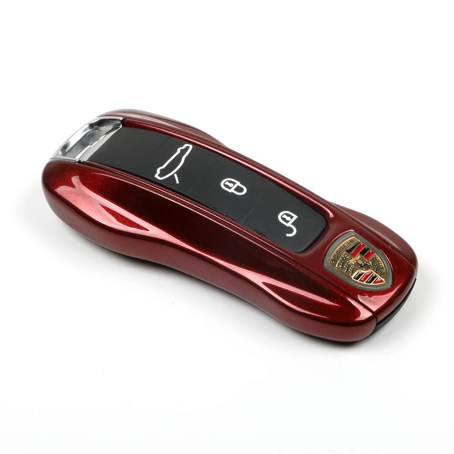 Lakované barevné kryty na klíč pro Porsche 911, Panamera, Cayenne, Taycan (2017-2025)