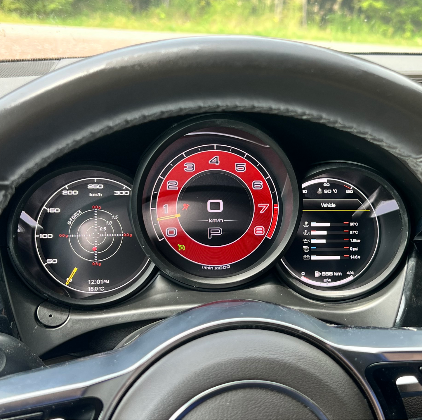 Digitální kokpit pro Porsche Macan (2014-2021)