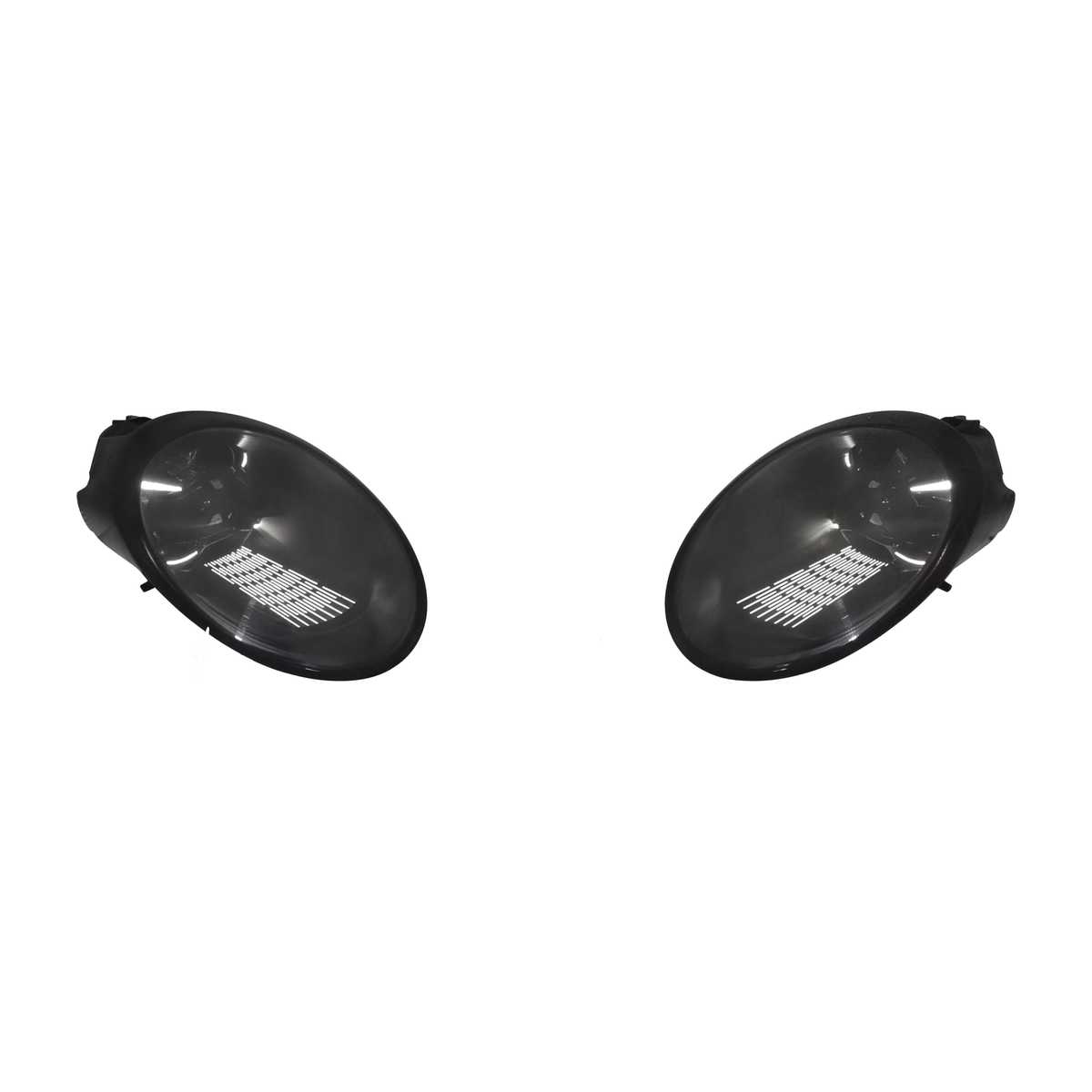 LED světlomety Porsche 911 997 – černé pouzdro, pár