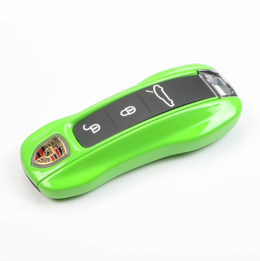 Lakované barevné kryty na klíč pro Porsche 911, Panamera, Cayenne, Taycan (2017-2025)