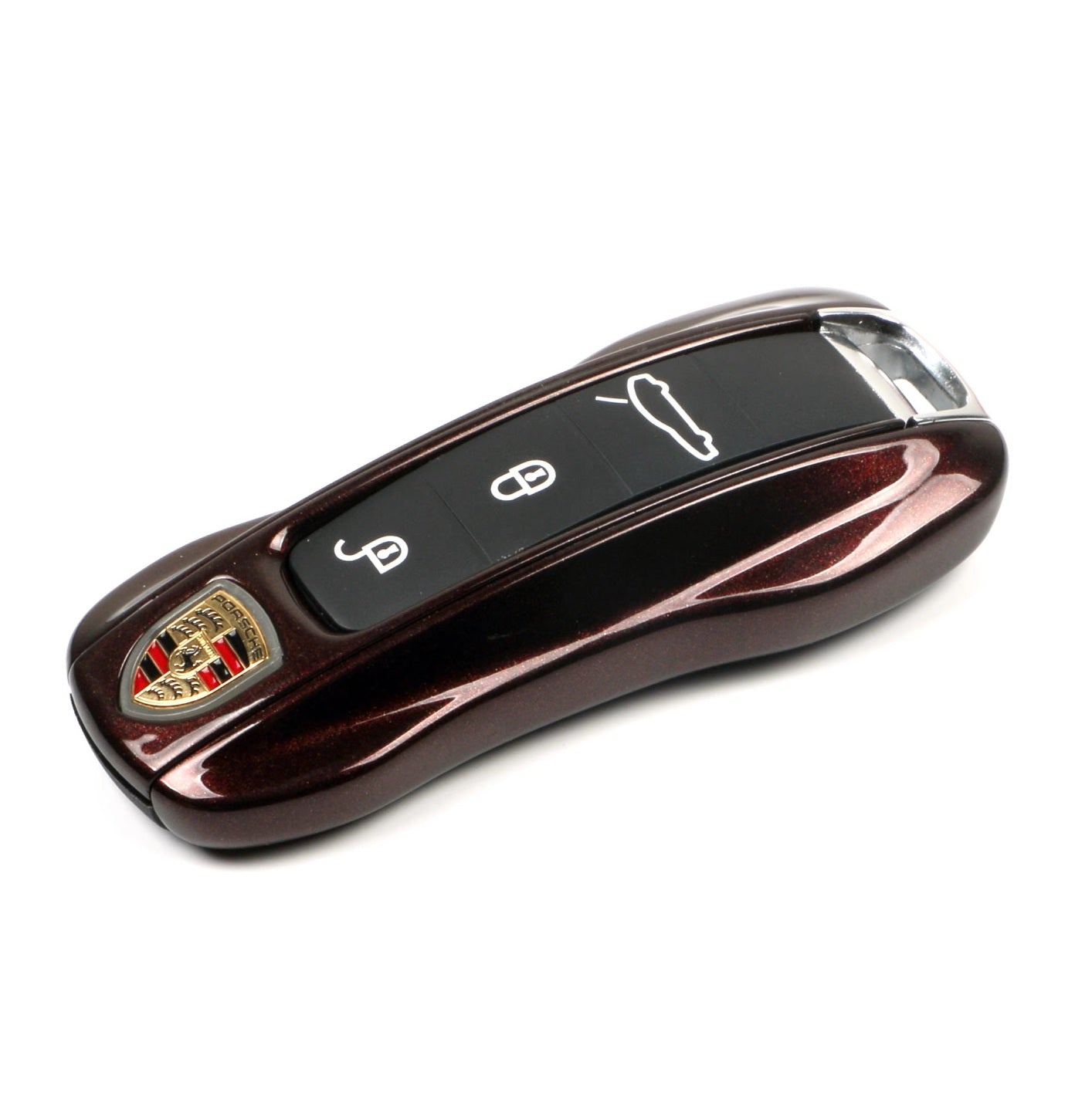 Lakované barevné kryty na klíč pro Porsche 911, Panamera, Cayenne, Taycan (2017-2025)