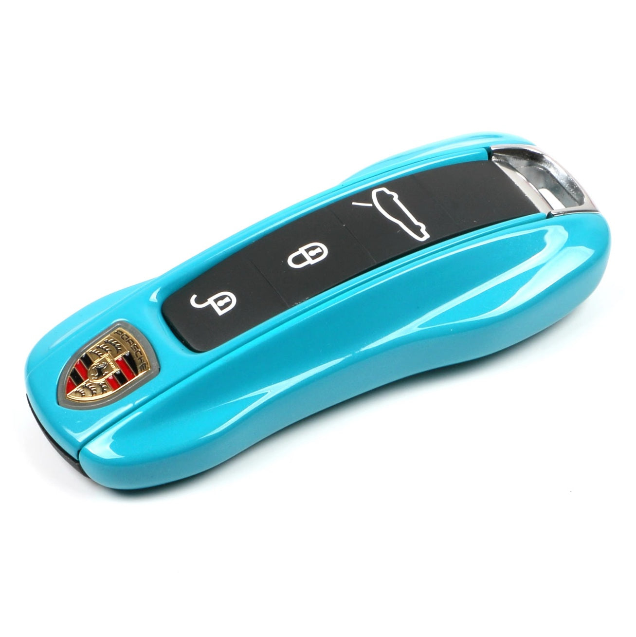 Lakované barevné kryty na klíč pro Porsche 911, Panamera, Cayenne, Taycan (2017-2025)