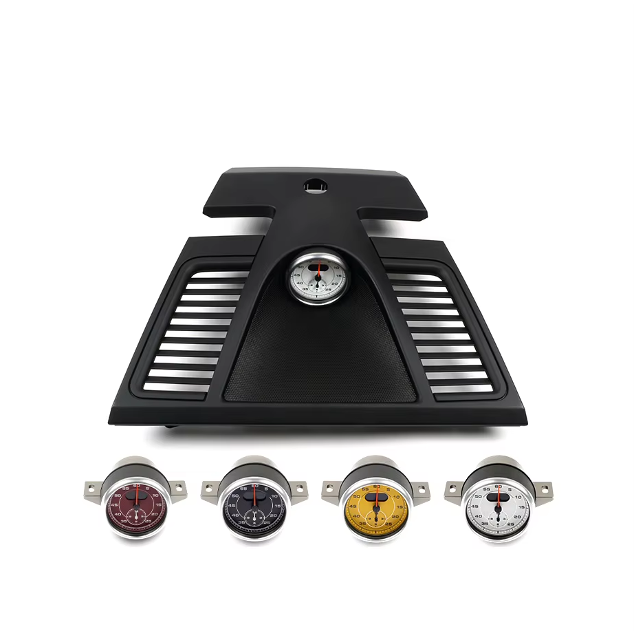 Palubní kryt pro budík Sport Chrono – Porsche Panamera 2009–2016 (generace 970.1/970.2)