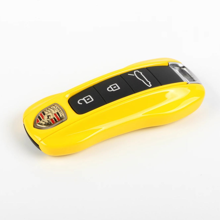Lakované barevné kryty na klíč pro Porsche 911, Panamera, Cayenne, Taycan (2017-2025)